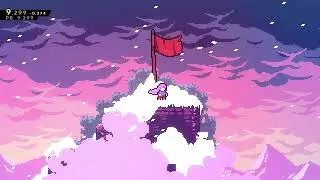 Celeste | Summit 3000m final flag speedrun in 9.299