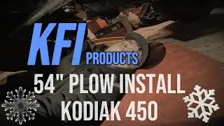 Installing KFI Plow on Kodiak 450