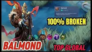 Gameplay Balmond Jungle | After Buff 100% Broken [ Top Global Balmond ] Mobile Legends