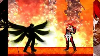 [MUGEN - KOF HD] Darkness Iori vs. Clone Yagami Blood