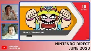 WARIO WARE MOVE IT REACTION - NINTENDO DIRECT JUNE 2023