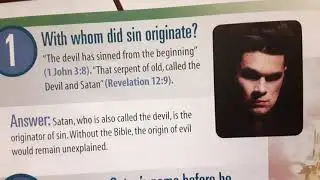 #devil #sin #studyguide Did GOD Create The Devil Or Satan? With Whom Did Sin Originate?  Vlog 23