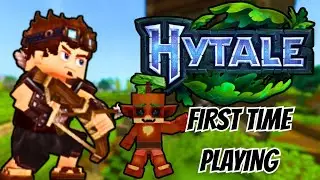 Playing Hytale for the First Time With GF #hytale