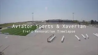 Aviator Sports: Xaverian Field Renovation Time-Lapse