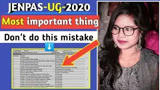 Don't do this mistakes before counselling|  jenpas-ug| Most important thing for all. Must watch.