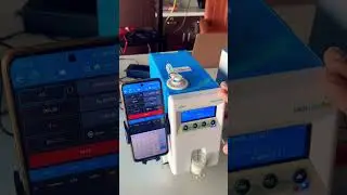 Automatic milk Collection unit mobile dairy app mini Bluetooth printer RS232