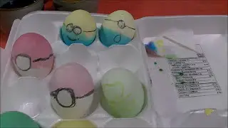 Minions, Pok&eacute;mon, Dying Eggs! with Food Coloring | Pokemon Theme!