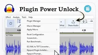 How to add plugins to Audacity (Tool Expansion)