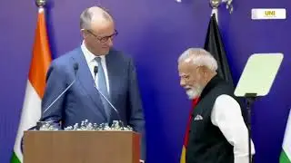 LIVE: PM Modi and German Chancellor Merz attend the joint press meet in Ahmedabad, Gujarat.