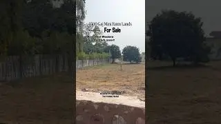 1500 Gaj ke mini Farm land For Sale South block best western resort Gurgaon ￼viable properties