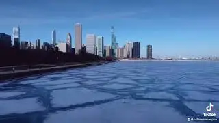 Your sign to get outside and tumble in some snow #winter #drone #offline #polarvortex #chicago  