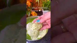 Udupi hotel style coconut chutney #southindianfood #chutneyforidlianddosa #easyrecipes #chutney