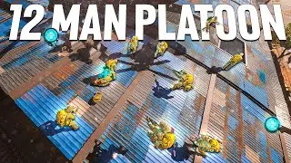 apparently 12 man premade platoons exist in dmz