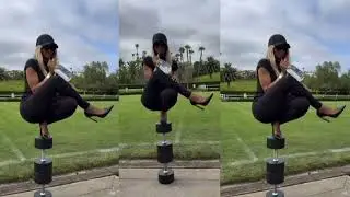 Nicki Minaj Pose Challenge: CIARA HITS NICKI MINAJ BALANCE CHALLENGE / Nicki Minaj Challenge