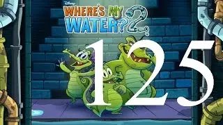 Where's My Water 2 Level 125: Protect and Swerve 3 Ducks iOS Walkthrough