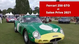 Ferrari 250 GTO at Salon Prive 2021 🚘  🏁  two absolute classics