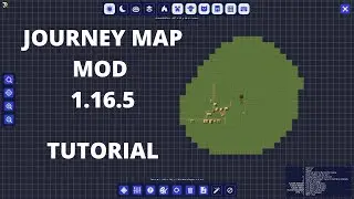 JOURNEY MAP MOD 1.16.5 | TUTORIAL en ESPAÑOL