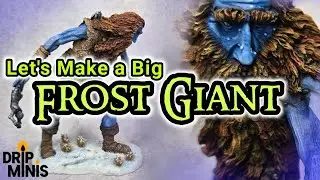 Painting & Improving a Frost Giant from Darksword Minis