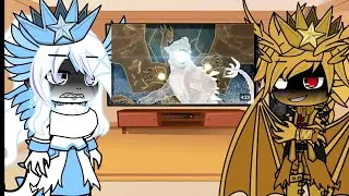 Kaiju react to Shimo Vs King Ghidorah 