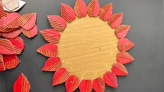 DIY Cardboard Wall Hanging Ideas/Waste Items Reuse For Home Decoration/Wall Hanging/Craft Ideas ||