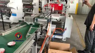 FR-40B PVC Electric Tape Packaging Machine (Medium Speed Model) Individual Tape & Tower Packing