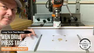 Wen Drill Press Accessory Table - Model DPA2412T  - Woodworking Business Owner Honest Review