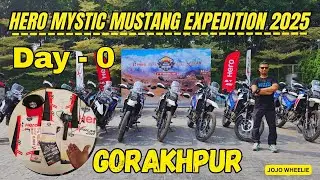 India to Nepal Hero Mystic Mustang Expedition 2025 | Day 0 Gorakhpur Start Adventure 2 Upper Mustang