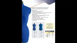 Dritz 20405 My Double Deluxe Dress Form, Small