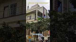 80 Sq Yards | G+1 | North-East Corner | Independent Home | Laxmi Priya Colony | Hayathnagar