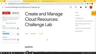GSP313-Create and Manage Cloud Resources Challenge lab -Google cloud platform -Qwiklabs