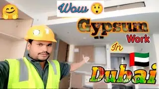 😲Gypsum Work In Dubai 🇦🇪