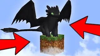 ENSINANDO MEU AMIGO JOGAR MINECRAFT EM APENAS UM BLOCO COM DRAG&Otilde;ES