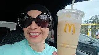 ASMR ❤️💛 Воскресная прогулка ☕ #mcdonalds