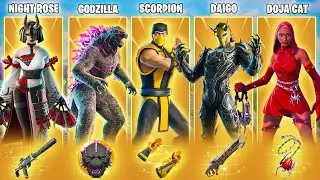 Evolution of All Mythic Bosses in Fortnite! (Chapter 6)