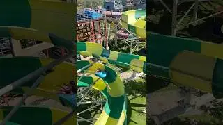 Our slide got stuck in the midway 😱😳!!! #shorts #holiday