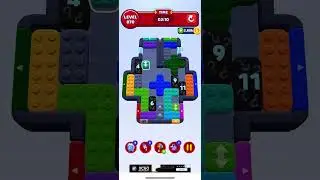 Level 870 Color block jam solved #games #colorblocks #gaming #colorblockjam #level870