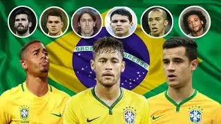 Brazil Football Team 23-Man Squad for World Cup 2018 (Official)
