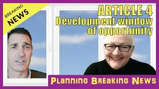 Article 4 Blocked - permitted development PD window of opportunity? with Linda Wright