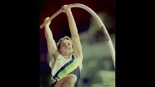 Dmitri Markov, James Miller , Paul Burgess(Australia) mens pole vault 1998 Melbourne Grand Prix