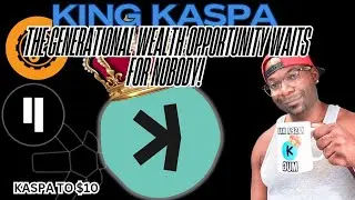 THE GENERATIONAL WEALTH OPPORTUNITY WAITS FOR NOBODY!! #kas #qnt #jas #qubic #btc 