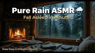 Pure Rain ASMR 🌧️ Fall Asleep in Minutes