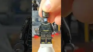Improved Lego Killmonger 🐆🙅🏿 (from Black Panther)