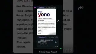 Don't install to app  fraud  alert🙏