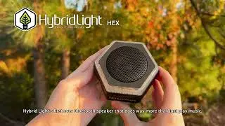 Meet the HybridLight HEX - Your All-In-One Adventure Speaker