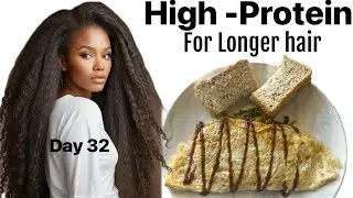 EAT this High -Protein breakfast for the longest hair. Grow bushy thicker hair eating this