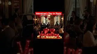 Valentine&rsquo;s Day in Paris. #Happy #Jazz #Music #Valentine&rsquo;sDay #Paris #Calm #Relax #love