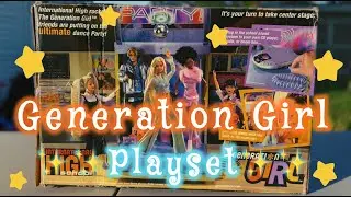 Unboxing Barbie’s Generation Girl high school playset