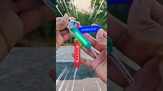 12v rgb led light with 9 volt battery #ytshorts #youtubeshorts