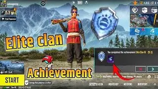 Easy Tricks To Complete Elite Clan Achievement In Bgmi | #bgmi #pubgmobile 