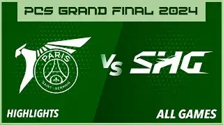 PSG vs SHG - Highlights ALL GAMES - PCS Grand Final 2024 - PSG Talon vs SoftBank HAWKS